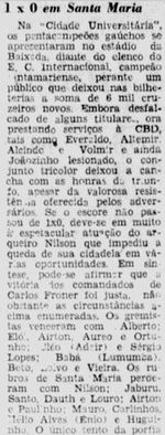 1967.06.25 - Amistoso - Inter de Santa Maria 0 x 1 Grêmio - Diário de Notícias - 01.JPG