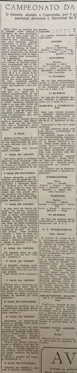 1931.10.06 - Campeonato Citadino - Grêmio 6 x 3 Concórdia - Correio do Povo.png