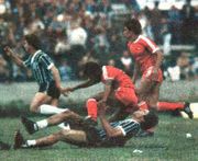 Vitória do Grêmio sobre o América de Cáli na Libertadores de 1983 Foto: Blog Grêmio 1983/gremio1983.wordpress.com