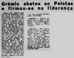 1964.11.19 - Torneio Porto Alegre-Pelotas - Grêmio 2 x 0 Pelotas - Diário de Notícias.png