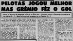 1962.08.05 - Campeonato Gaúcho - Grêmio 1 x 0 Pelotas - Diário de Notícias - 01.JPG