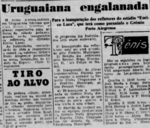 1955.12.01 - Amistoso - Seleção de Uruguaiana 1 x 3 Grêmio - Jornal do Dia.PNG