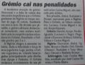 1994.00.00 - Torneio 25 Anos do Beira-Rio - Grêmio 0 x 0 Seleção Nigeriana - Jornal Desconhecido.jpg