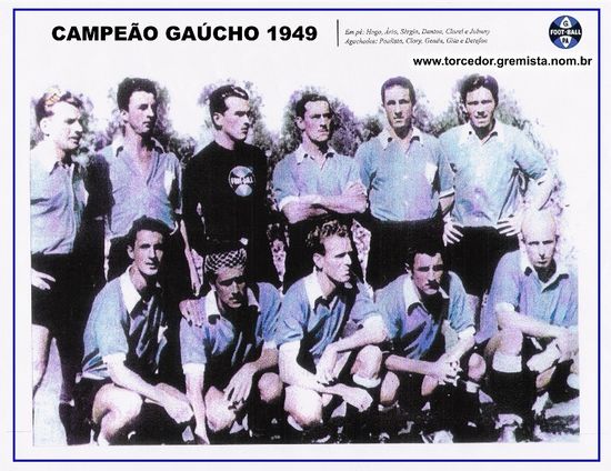 Grêmio Campeão Gaúcho de 1949.