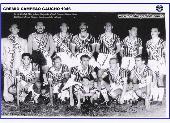 Grêmio Campeão Gaúcho de 1946.