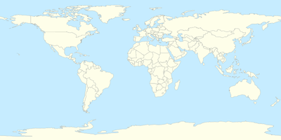 Mapa de localização/Mundo
