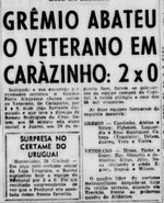 1957.09.28 - Amistoso - Veterano 0 x 2 Grêmio - Diário de Notícias.JPG
