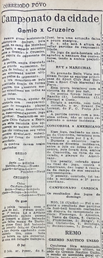 1931.11.17 - Campeonato Citadino - Grêmio 4 x 1 Cruzeiro-RS - Correio do Povo.png