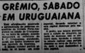 1955.11.29 - Amistoso - Seleção de Uruguaiana 1 x 3 Grêmio - Diário de Notícias.JPG