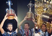 Campeões da Libertadores em três gerações diferentes