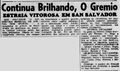 1949.12.16 - Amistoso - Seleção Salvadorenha 1 x 4 Grêmio - Jornal dos Sports.JPG