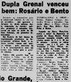 1964.10.25 - Amistoso - Inter de Rosário do Sul 0 x 2 Grêmio - Diário de Notícias.JPG