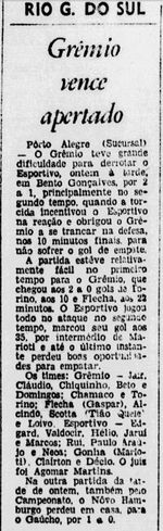 1971.07.08 - Campeonato Gaúcho - Esportivo 1 x 2 Grêmio - Jornal dos Sports.png