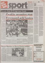 Jornal holandes Het Vrije Volk - 03.08.1985 Gremio 2x1 Feyenoord.jpg