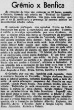 1969.04.08 - Amistoso - Grêmio 2 x 1 Benfica - Jornal Desconhecido.jpg