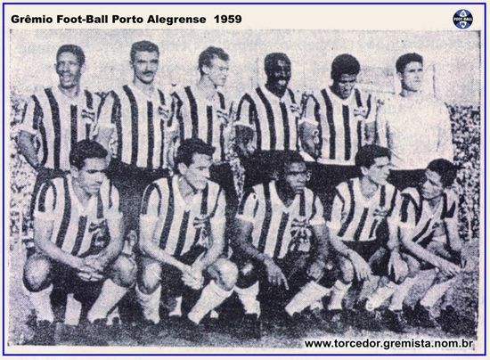 Grêmio Campeão Gaúcho de 1959.