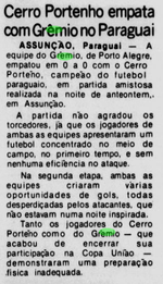 Jornal dos Sports 01.12.1987 Cerro Porteño 0x0 Grêmio.png