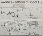 1958.01.16 - Amistoso - Grêmio 1 x 1 Gimnasia La Plata - Ilustração dos gols.PNG
