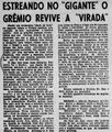 1969.04.08 - Amistoso - Grêmio 2 x 1 Benfica - Diário de Notícias.JPG