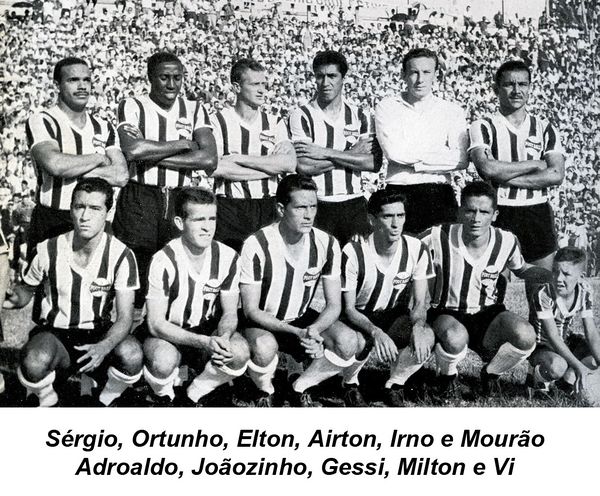 Grêmio Campeão do Campeonato Sul-Brasileiro de Futebol de 1962