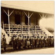 Grupo de Escoteiros e Pavilhão Social do Fortim da Baixada em 1924