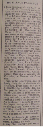 1924.10.26 - Citadino - Cruzeiro-RS 2 x 1 Grêmio - Correio do Povo 1941.10.26.png