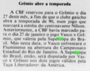 Jornal O Fluminense de 10 de janeiro de 1990