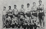 1958.01.29 - Campeonato Gaúcho - Bagé 0 x 2 Grêmio - Time do Grêmio.PNG
