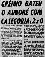 1967.02.14 - Amistoso - Grêmio 2 x 0 Aimoré - Diário de Notícias - 01.JPG