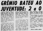 1966.05.11 - Amistoso - Grêmio 2 x 0 Juventude - Diário de Notícias.JPG