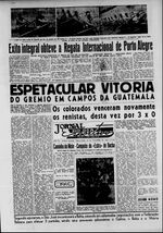1949.11.29 - Amistoso - Seleção Guatemalteca (Pré-Olímpica) 1 x 2 Grêmio - Jornal do Dia.JPG