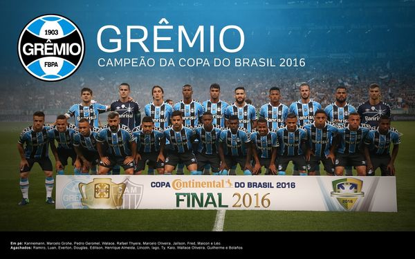 Grêmio Campeão da Copa do Brasil de 2016
