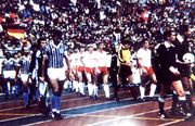 Entrada em campo na final do Mundial de Clubes de 1983