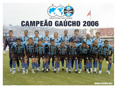 Grêmio Campeão do Campeonato Gaúcho de 2006